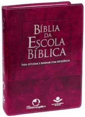 Bíblia Da Escola Bíblica Púrpura     