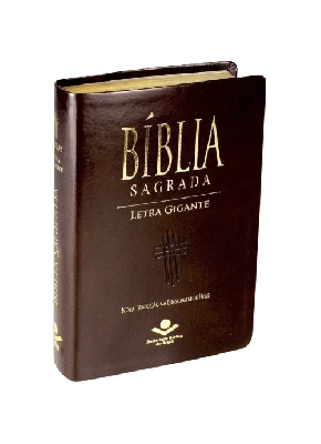 Bíblia NTLH Letra Gigante Marrom Nobre