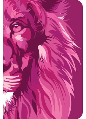 Bíblia NVT 960 Lion Colors Pink