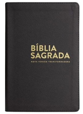 Bíblia Nvt Letra Normal Capa Luxo Preto      