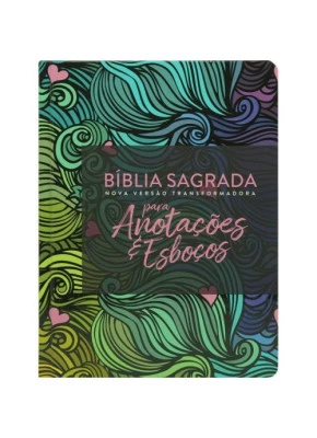 Bíblia NVT Para Anotações e Esboços | Multicores