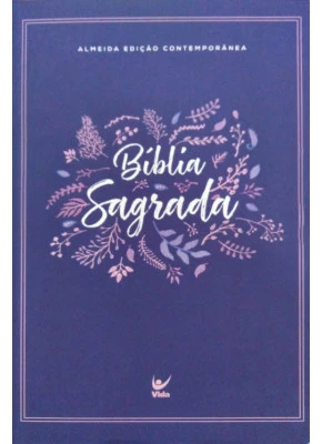Bíblia Sagrada AEC Letra Grande Roxa