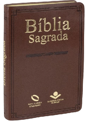 Bíblia Sagrada NAA | Marrom Fina