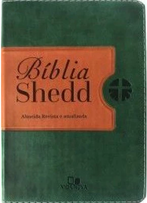 Bíblia Shedd Luxo Marrom/Verde