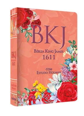 Bíblia King James 1611 Com Estudo Holman Feminina