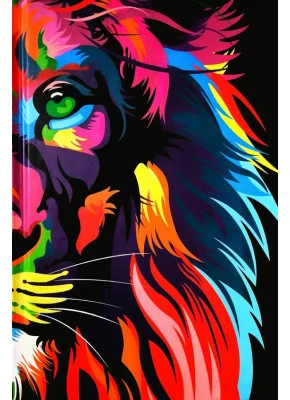 Bíblia Sagrada NVT Lion Color Letra Grande Capa Dura  