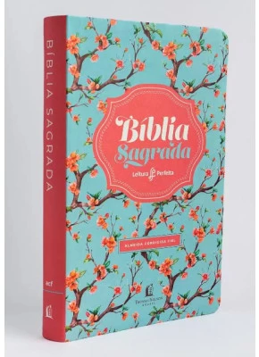Bíblia Sagrada Acf Floral Leitura Perfeita    