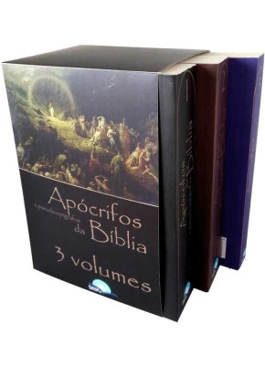 Box Apócrifos Da Bíblia E Pseudo Epígrafos – Volume 1, 2 E 3    