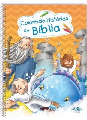 Colorindo Historias Da Biblia - Vu - Editora SBN