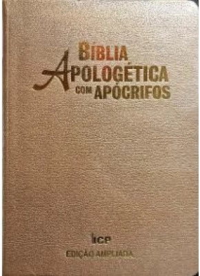 Bíblia De Estudo Apologética Com Apócrifos Champagne