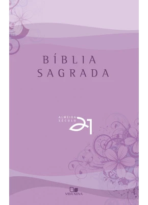 Bíblia Almeida Século 21 Média Lilás   