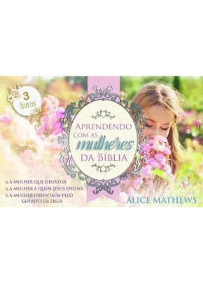 Box Aprendendo Com As Mulheres Da Bíblia 3 Volumes     