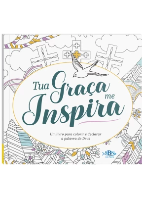 Livro para Colorir: Tua graça me inspira