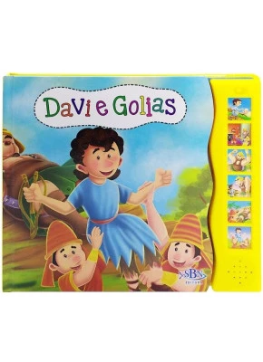 Livro Sonoro | Histórias da Bíblia | Davi e Golias