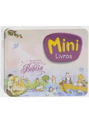 Mini Livros As Mais Belas Historias Da Bíblia