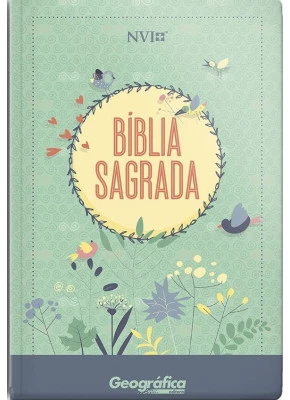 Bíblia Sagrada Nvi Semi Luxo Verde Água     