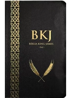 Bíblia King James Fiel De 1611 Media Preta    