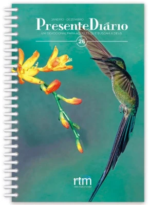 Presente Diário 26 Letra Grande Beija-Flor 