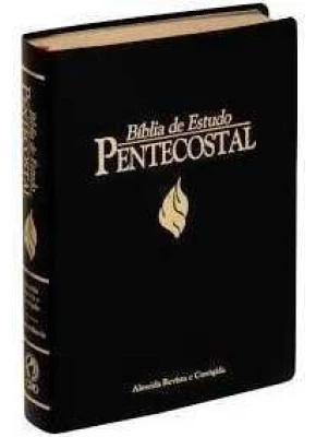 Bíblia De Estudo Pentecostal Grande Rc Preta     