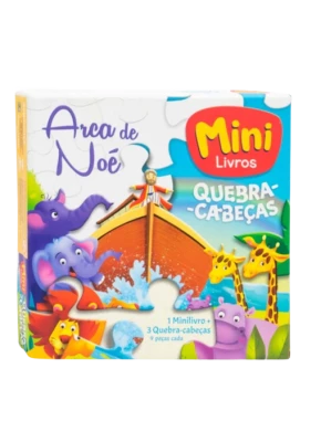 Mini Quebra Cabeça Arca de Noé