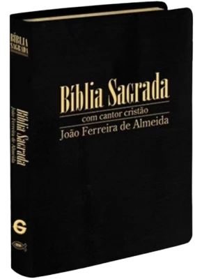 Bíblia Sagrada Rc Preta Cantor Cristão