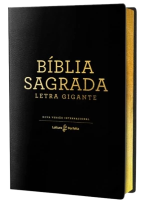 Bíblia Sagrada NVI Preto Letra Gigante Leitura Perfeita