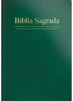 Bíblia Sagrada RC Letra Grande Capa Dura Verde