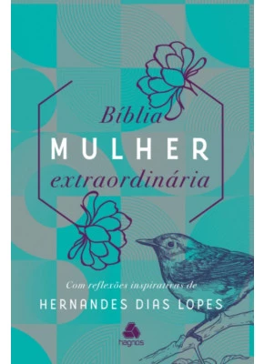 Biblia Mulher Extraordinária Turquesa NVI