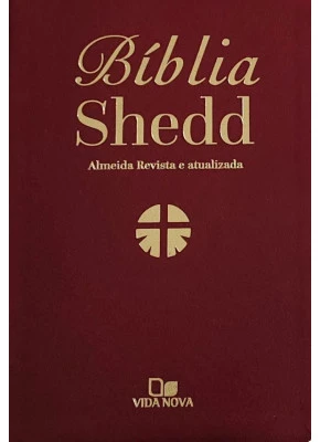 Bíblia Shedd Luxo Vinho