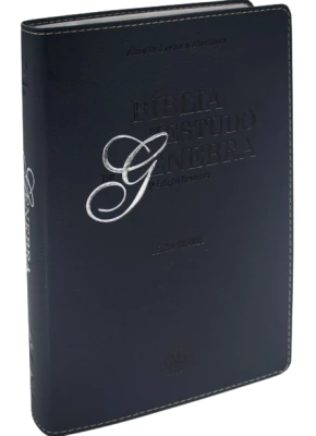 Bíblia De Estudo De Genebra  Azul 3 Edição