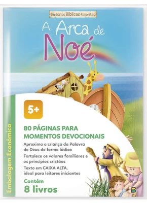 ECOG Historias Bíblicas Favoritas Noé Kit com 08