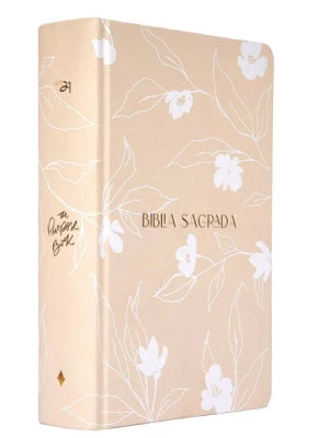 Bíblia Sagrada Almeida Século 21 Paper Purpose Capa Dura Tecido Flores