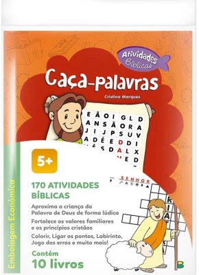  Atividades Bíblicas KIT c/ 10