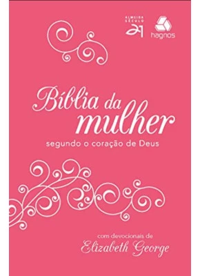 Bíblia Da Mulher Segundo O Coração De Deus Pink/Branca