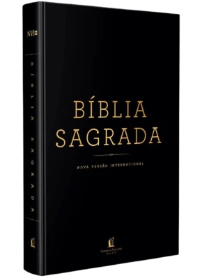 Bíblia Sagrada NVI Capa Dura Preta Econômica Clássica