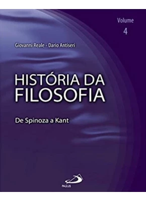 História Da Filosofia Vol. 4  