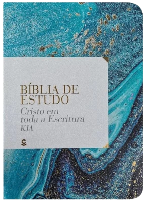 Bíblia de Estudo Cristo em Toda a Escritura - Azul