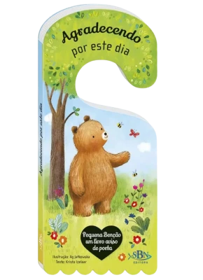 Peq. Benção Livro Aviso de Porta Agradecendo Por Este Dia