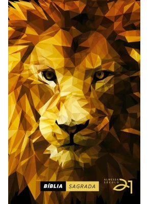 Bíblia Almeida Século 21 | Lion Efeito Low Poly
