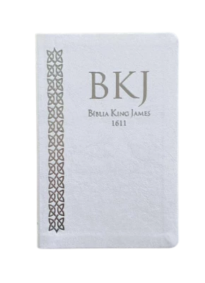 Bíblia King James 1611 Ultra Fina Slim Branca