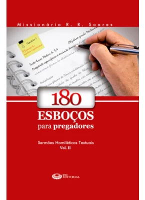 180 Esbocos Para Pregadores Vol 2 Vermelho