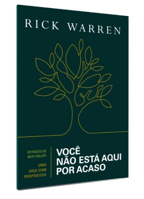 Você Não Está Aqui Por Acaso | Livreto Capa Nova
