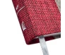 Bíblia Sagrada ACF Tecido Cinza e Vermelho 
