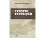 Da Exegese À Exposição
