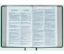 Bíblia Sagrada Bilíngue Português/Inglês ACF KJV Couro Soft Verde Leitura Perfeita