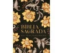 Bíblia Sagrada NVT Slim Flores Douradas
