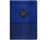 Biblia de Estudo NVI luxo azul