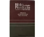 Bíblia De Estudo Plenitude RC Bordô E Chumbo